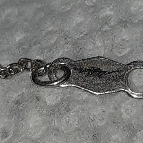 Vintage Sterling and 10K Heart Necklace - Picture 12 of 13